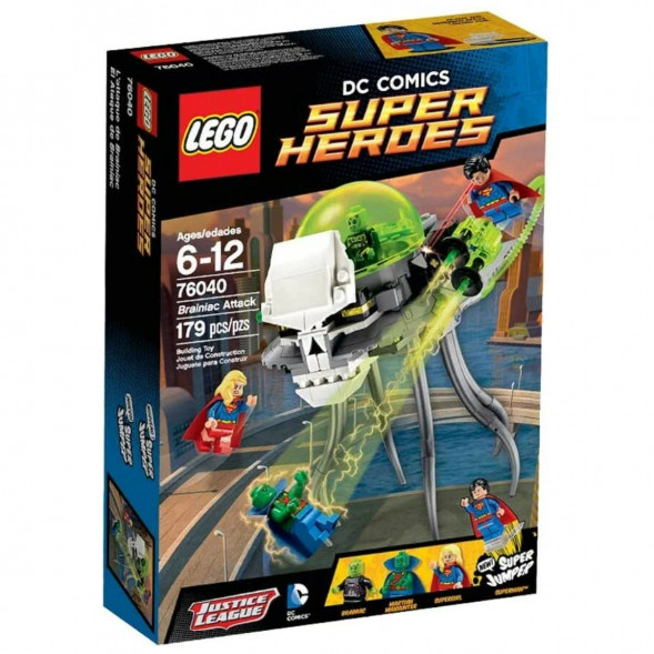 Конструктор LEGO Super Heroes 76040 Атака Брейниака в Тольятти
