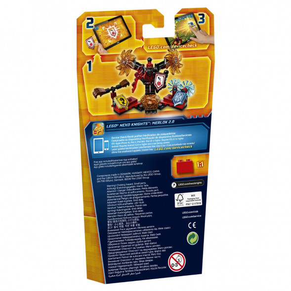 Конструктор LEGO Nexo Knights 70338 Генерал Магмар — Абсолютная сила в Тольятти