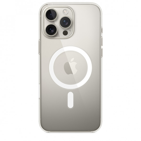 Чехол Apple Clear Case with MagSafe для iPhone 16 Pro Max, прозрачный (MA7F4ZM/A) в Тольятти