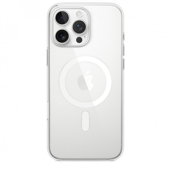 Чехол Apple Clear Case with MagSafe для iPhone 16 Pro Max, прозрачный (MA7F4ZM/A) в Тольятти