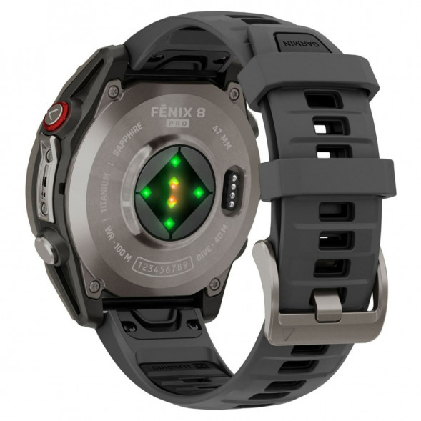 Умные часы Garmin Fenix 8 PRO, 47 мм, AMOLED, Sapphire, Titanium with Graphite/Black Silicone Band 010-03198-10 в Тольятти