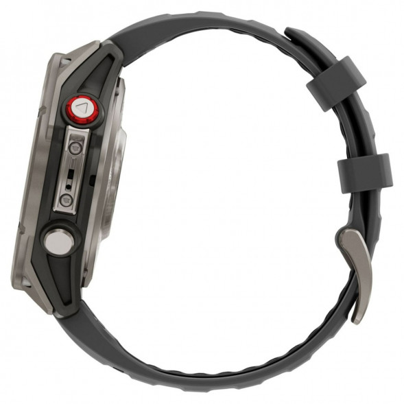 Умные часы Garmin Fenix 8 PRO, 51 мм, AMOLED, Sapphire, Titanium with Graphite/Black Silicone Band 010-03199-10 в Тольятти