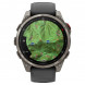Умные часы Garmin Fenix 8 PRO, 51 мм, AMOLED, Sapphire, Titanium with Graphite/Black Silicone Band 010-03199-10 в Тольятти