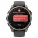 Умные часы Garmin Fenix 8 PRO, 51 мм, AMOLED, Sapphire, Titanium with Graphite/Black Silicone Band 010-03199-10 в Тольятти