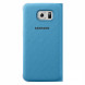Чехол для Samsung Galaxy S6 S-View Cover (EF-CG920BLE), Blue в Тольятти