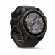 Умные часы Garmin Fenix 8, 51 мм, Solar, Sapphire Carbon Gray DLC Titanium with Black/Pebble Gray Silicone 010-02907-10 в Тольятти