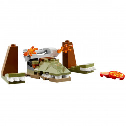 Конструктор LEGO Legends of Chima 70231 Лагерь Клана Крокодилов