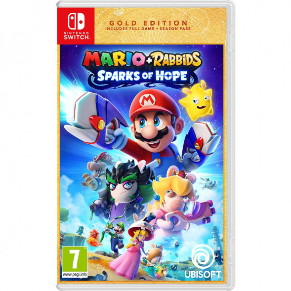 Игра Mario + Rabbids: Sparks of Hope. Gold Edition [Nintendo Switch, русские субтитры] в Тольятти