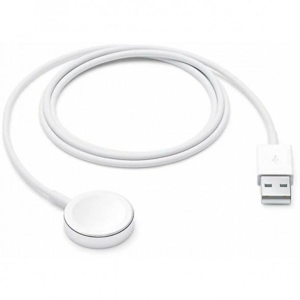 Кабель Apple USB с магнитным креплением для зарядки Apple Watch, 1 м, белый (MX2E2) в Тольятти