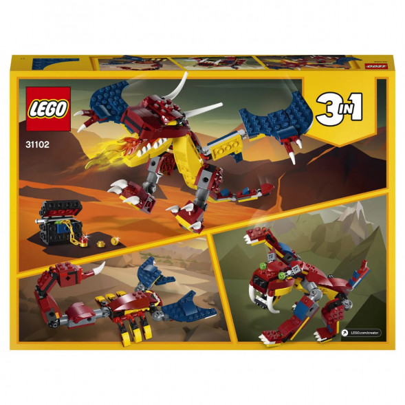 Конструктор LEGO Creator 31102 Огненный дракон в Тольятти