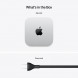 Компьютер Apple Mac mini M4 2024 (MU9D3) (10 Core GPU, 16ГБ, 256ГБ SSD, Apple, macOS), серебристый в Тольятти