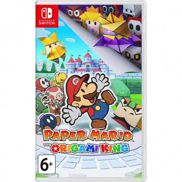 Игра Paper Mario: The Origami King [Nintendo Switch, английская версия] в Тольятти