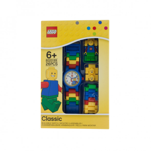 Часы LEGO 8020189 Classic с минифигуркой в Тольятти