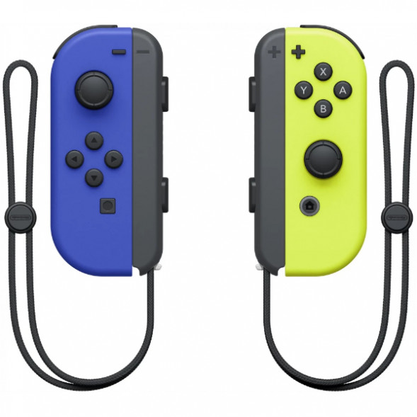 Геймпад Nintendo Switch Joy-Con controllers Duo, синий/желтый в Тольятти