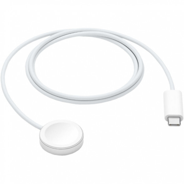 Кабель Apple USB-C с магнитным креплением для зарядки Apple Watch, 1 м, белый (MLWJ3) в Тольятти