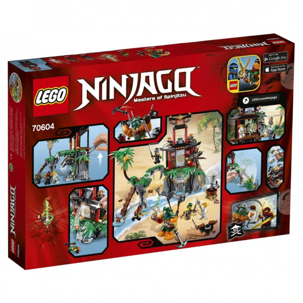 Конструктор LEGO Ninjago 70604 Остров тигриных вдов в Тольятти