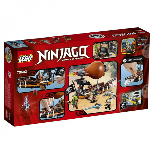 Конструктор LEGO Ninjago 70603 Дирижабль-штурмовик в Тольятти
