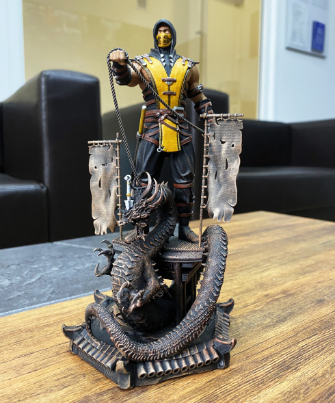 3D фигурка Скорпион Mortal Kombat в Тольятти