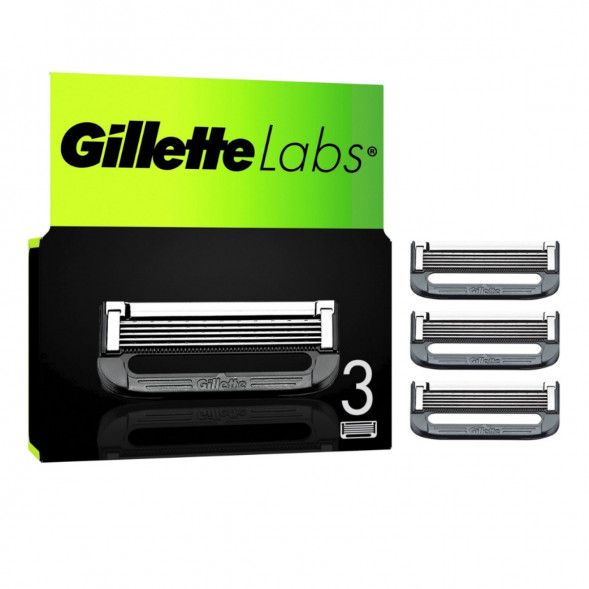 Лезвия для бритвы Gillette Labs, 3 шт. в Тольятти