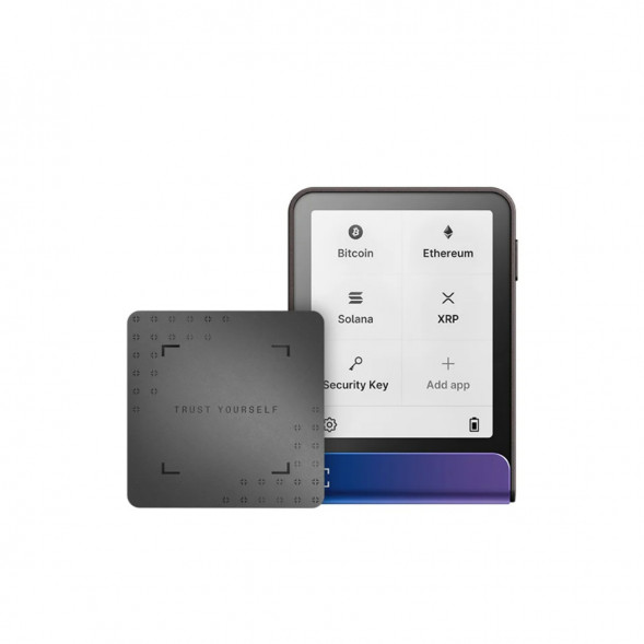 Аппаратный криптокошелек Ledger Flex+Recovery Key, Neptune Blue в Тольятти