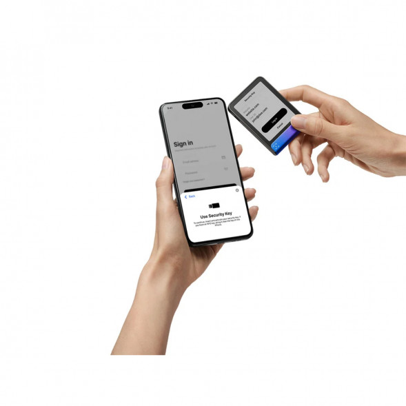 Аппаратный криптокошелек Ledger Flex+Recovery Key, Neptune Blue в Тольятти