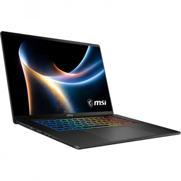Ноутбук игровой MSI Stealth 16 AI+ B3WH-013RU (16&amp;quot;, OLED, Intel Core Ultra 9 386H 2.1ГГц, 16 ядер, 32ГБ DDR5, 1ТБ SSD, NVIDIA GeForce RTX 5070 Ti, Windows 11), черный в Тольятти