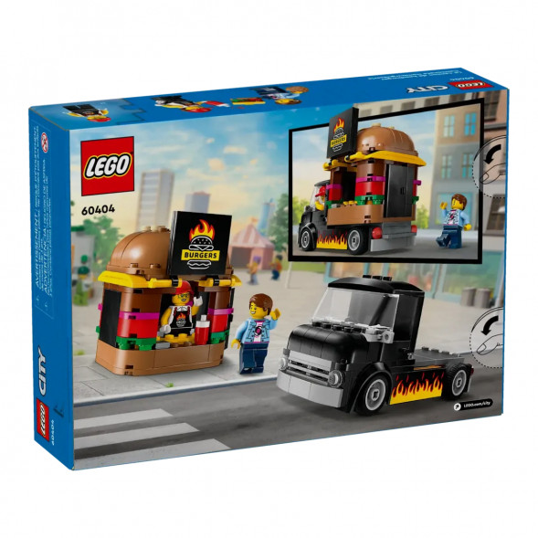 Конструктор LEGO City 60404 Бургерная на колесах в Тольятти