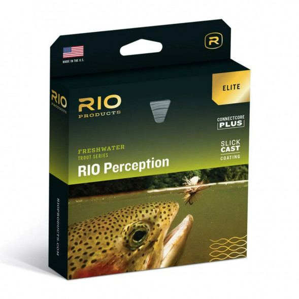 Леска RIO Elite Perception WF7F, Green/Camo/Gray в Тольятти