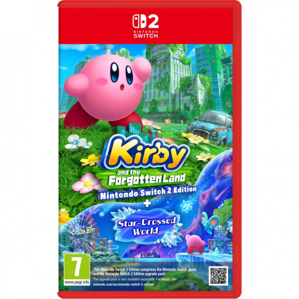 Игра Kirby and the Forgotten Land + Star-Crossed World [Nintendo Switch 2, английская версия] в Тольятти
