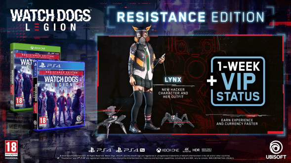 Игра Watch Dogs: Legion. Resistance Edition [PS4, русская версия] в Тольятти