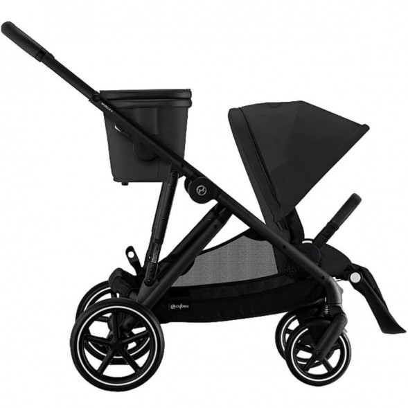 Детская коляска Cybex Gazelle S BLK Moon Black с корзиной и дождевиком в Тольятти