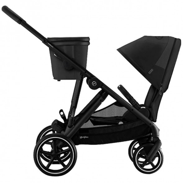 Детская коляска Cybex Gazelle S BLK Moon Black с корзиной и дождевиком в Тольятти