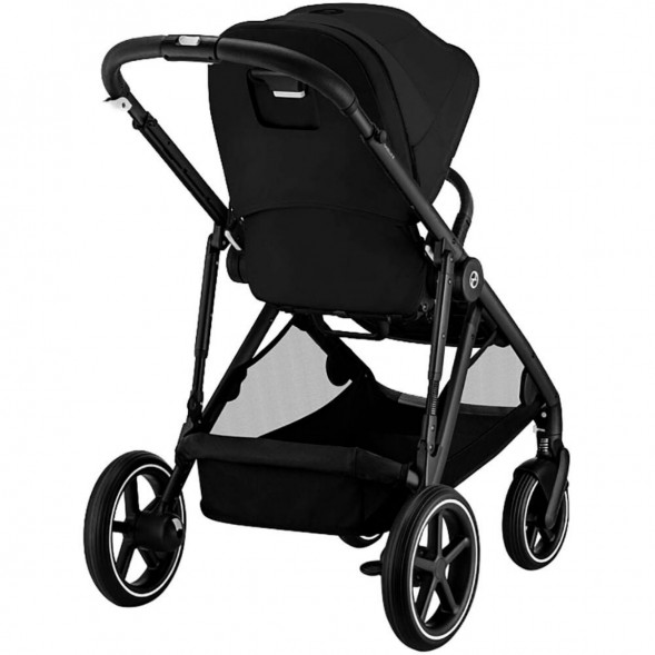 Детская коляска Cybex Gazelle S BLK Moon Black с корзиной и дождевиком в Тольятти