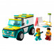 Конструктор LEGO City 60403 Скорая помощь и сноубордист в Тольятти