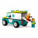 Конструктор LEGO City 60403 Скорая помощь и сноубордист в Тольятти