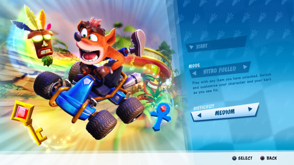 Crash Team Racing Nitro-Fueled [PS4, английская версия] в Тольятти