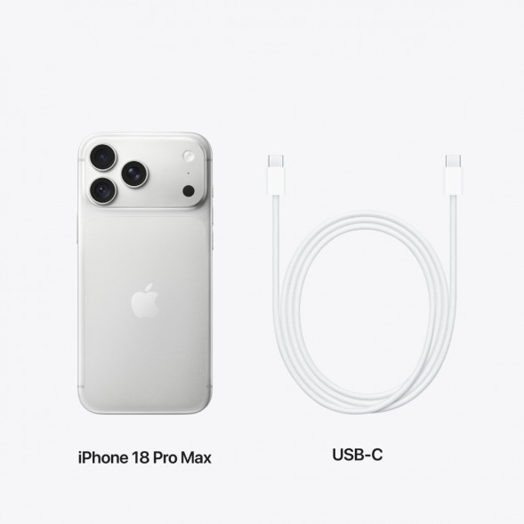 Смартфон Apple iPhone 18 Pro Max 1TB (SIM + eSIM), Silver в Тольятти