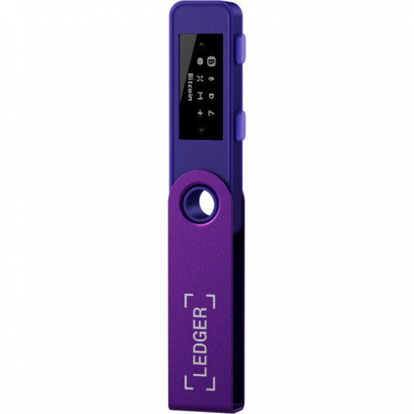 Криптокошелек Ledger Nano S Plus 1 шт., Purple Amethyst в Тольятти