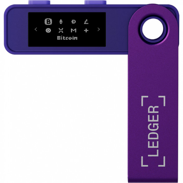 Криптокошелек Ledger Nano S Plus 1 шт., Purple Amethyst в Тольятти