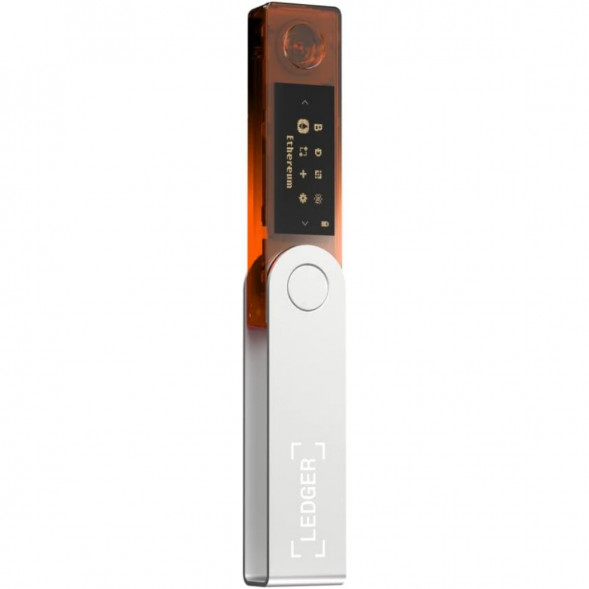 Аппаратный криптокошелек Ledger Nano X, BTC Orange  в Тольятти