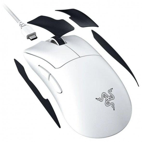 Мышь беспроводная/проводная Razer Deathadder V3 Pro [RZ01-04630200-R3G1] белый в Тольятти