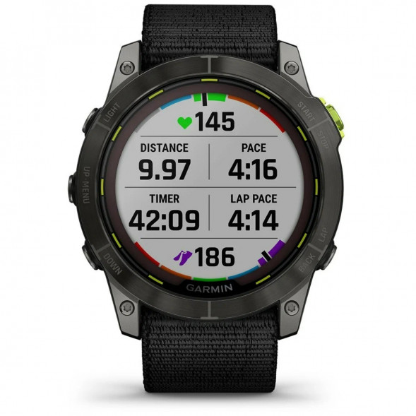Умные часы Garmin Enduro 2 угольно-серый DLC титановый с нейлоновым ремешком UltraFit 010-02754-01 в Тольятти