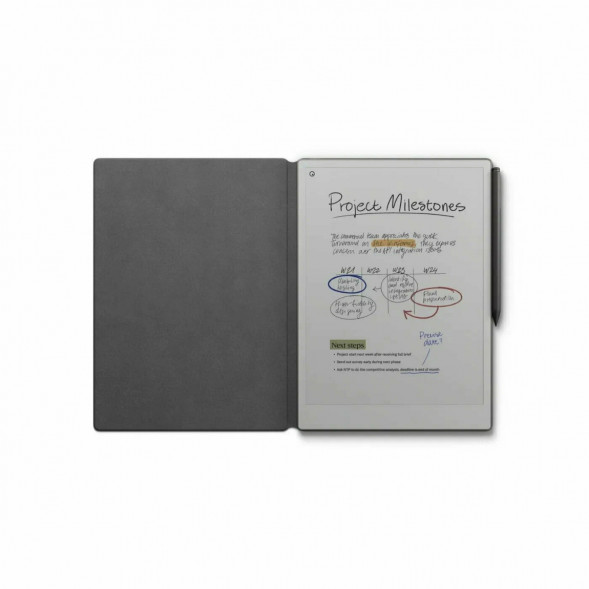 Графический планшет reMarkable Paper Pro + Marker Plus + чехол Book Folio Leather Black в Тольятти