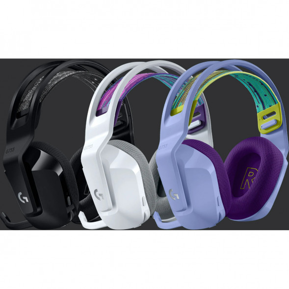 Игровая гарнитура Logitech G733 RGB Lightspeed Wireless, сиреневый в Тольятти