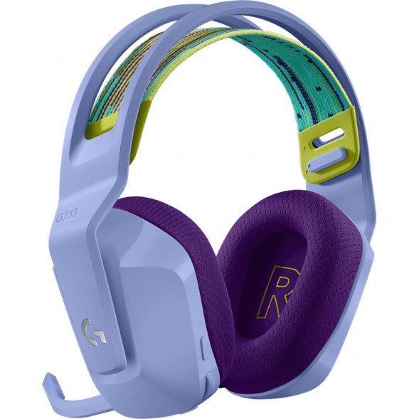 Игровая гарнитура Logitech G733 RGB Lightspeed Wireless, сиреневый в Тольятти