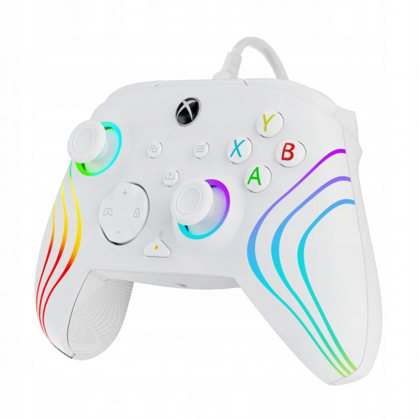 Геймпад проводной PDP для Xbox Afterglow Wave, White в Тольятти