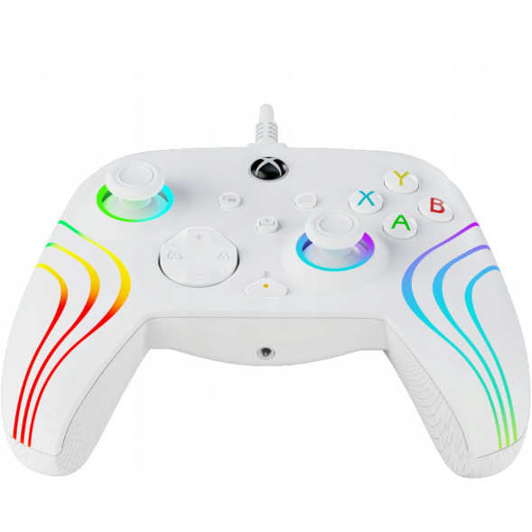 Геймпад проводной PDP для Xbox Afterglow Wave, White в Тольятти