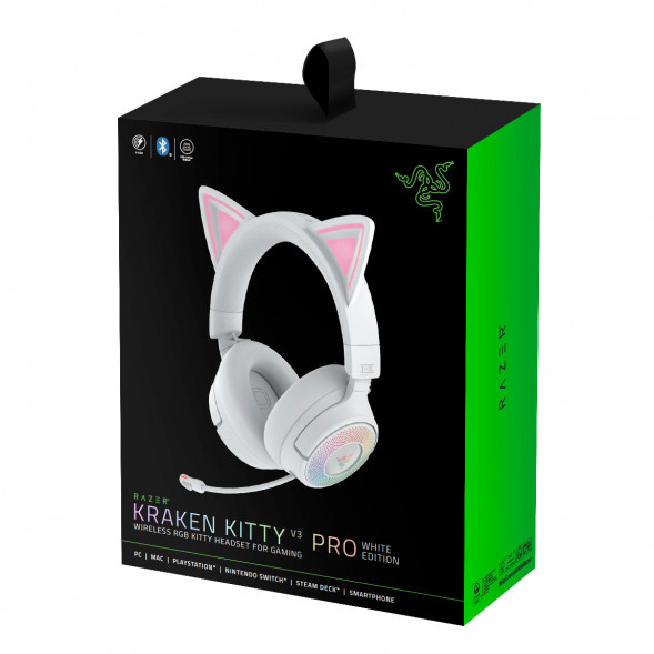 Наушники Razer Kraken Kitty V3 Pro Белый 2025 в Тольятти