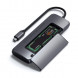 Док-станция Satechi USB-C Hybrid Multiport Adapter (with SSD Enclosure M.2 SATA, 2xUSB 3.1, USB Type-C, HDMI), Серый ST-UCHSEM в Тольятти