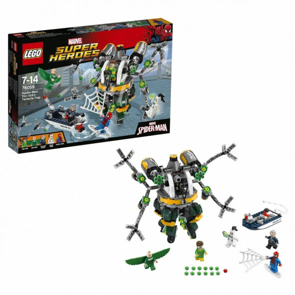 Конструктор LEGO Super Heroes 76059 Человек-паук: в ловушке Доктора Осьминога в Тольятти
